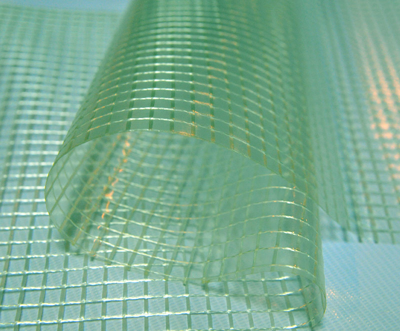 Glas Bán Trédhearcach Clear Polai Pvc Laminated Mogalra Tarp